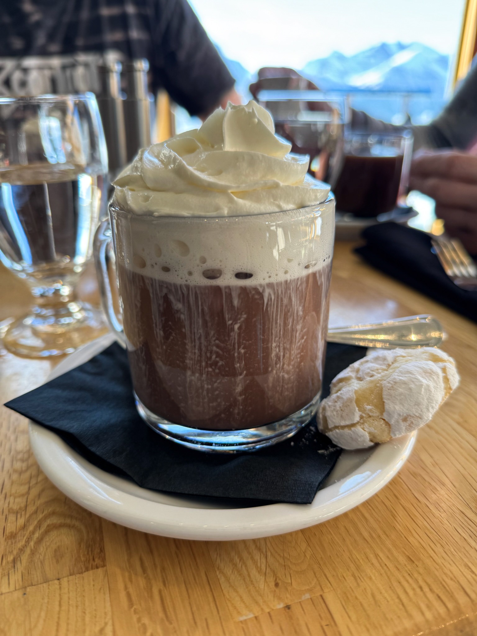 Hot Chocolate - Whitehorn Bistro - Banff Dining Guide